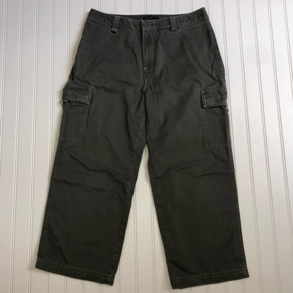 Dockers dark gray cargo pants.